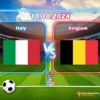 Italy vs. Belgium Predictions